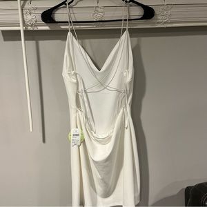 Homecoming white dress